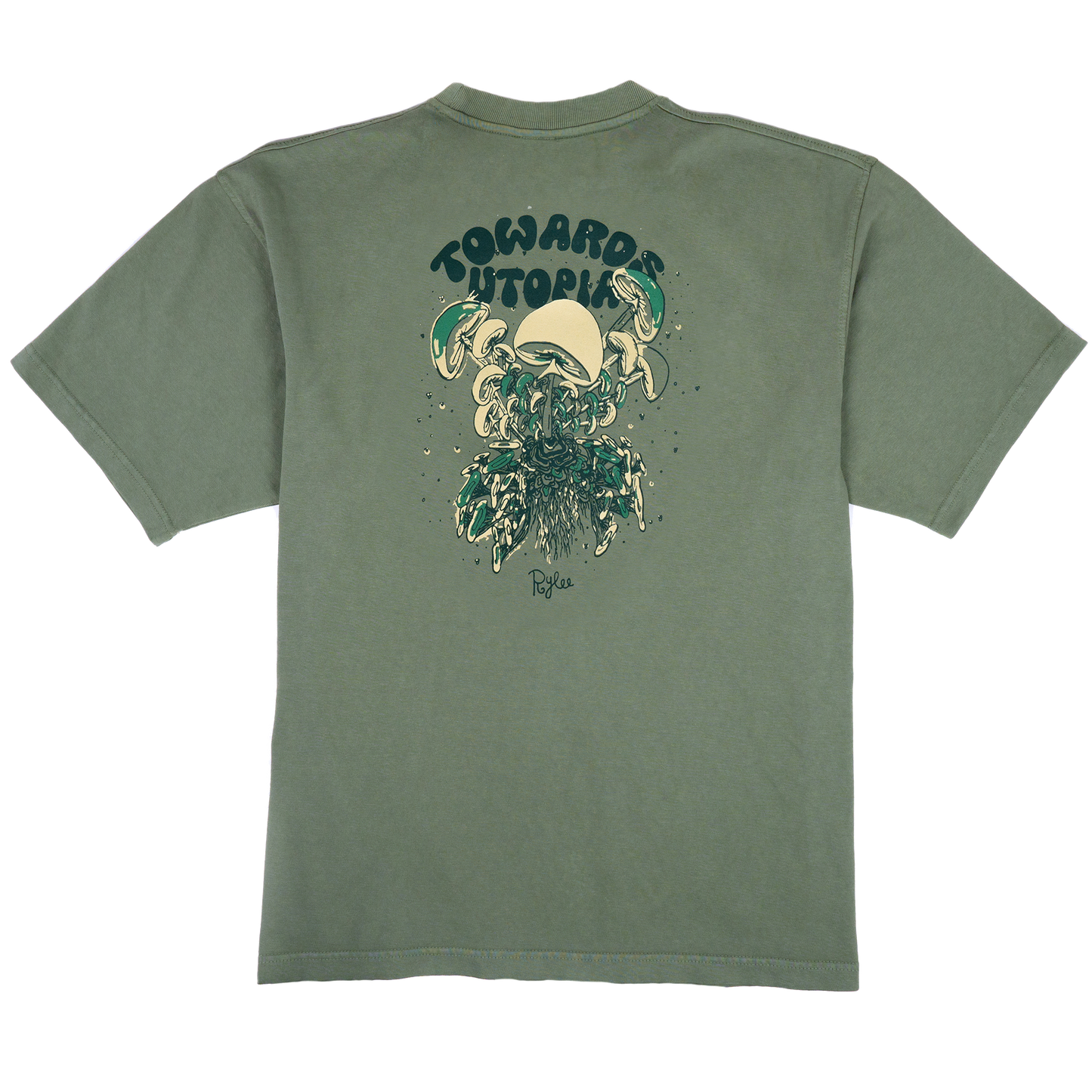 Utopia Tee - Forest Green