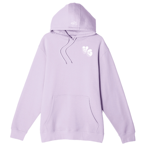 Smile Hoodie - Lavender