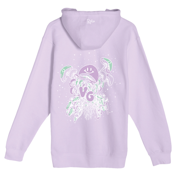 Smile Hoodie - Lavender