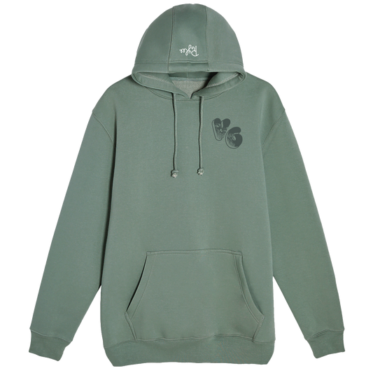 Smile Hoodie - Basil